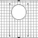 Serene Valley Sink Bottom Grid 22" X 14-1/2", Rear Drain with Corner Radius 3/16", Sink Protector SVH2215R