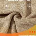 TACVASEN Men's Fleece Jackets Full Zip Lightweight Jacket Casual Soft Warm Coats with Pockets (XL)