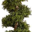 Nearly Natural 46in. Boxwood Spiral Topiary Artificial Tree