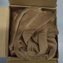 MIULEE Brown Velvet Throw Pillow Covers 22x22 Soft Decorative Solid Square Cushion Cases Pack of 2 Modern Luxury Home Decor for Couch, Sofa, Bedroom