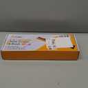 EcoNour 27" Car Snow Brush and Ice Scrapers for Car Windshield (2 Pack) | Scratch Free Bristle Head Snow Brush & Tough Window Snow Scraper with Aluminium Body | Snow Removal Winter Car Accessories (Blue & Orange)