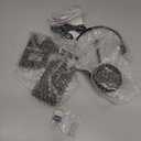 Bluetooth Headset with AI Noise Cancelling Microphone, V5.3 Wireless Headphones with USB Dongle, Charging Station, Microphone Mute Switch, Wireless Headsets for Work (Black)