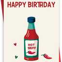 3 x Happy Birthday Card for Husband Wife, Funny Gifts for Boyfriend Girlfriend, Birthday Card for Him Her, Birthday Gift for Friend Bestie