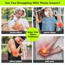 2 x Cubital Tunnel Elbow Brace for Women&Men, Tennis Elbow Brace with Compression Sleeve Immobilizer, Comfortable Night Elbow Support, Elbow Splint for Tendonitis, Ulnar Nerve Entrapment, Sleeping (One Size, Black)