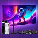 RadiantFlux 16.4FT LED Strip Lights for TV,Smart LED Backlight with Camera,Color Changing Gaming Lights with Remote Control,Sync to 65-75 Inch TV Without Delay,for Room Gaming Decoration