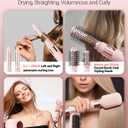 IBAYS 6 in 1 Air Multi-Styler & Hair Dryer Brush with Auto-Wrap Curlers