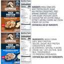 Quaker High Protein Instant Oatmeal, 2 Flavor Variety Pack, 6 Pack (EXP 12/09/26)