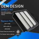 Engine Air Filter Compatible with 2021 2022 2023 2024 Hyundai Elantra Limited/SE/SEL 2.0L Replaces# 28113-AA100 28113-AA100-AS 28113AA100