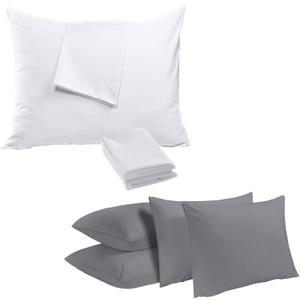 Niagara 4 Pack Standard 20x26 inches White and Grey
