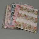 Honoson 90 Sheets Floral Tissue Paper Printed Flower DIY Art Craft Wrapping Paper for Gift Bags Bulk for Wedding Bridal Shower Birthday Party Favor Supplies Decoration, 19.7 x 13.8 Inch(Vivid)