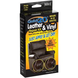2 x Master Manufacturing ReStor-it Quick 20 Leather & VinyI Repair Kit, 20 Minute Repar, 7 Colors, Repairs Burns, Holes, Rips Furniture, Couchs, Seats