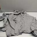 Cicy Bell Womens Plaid Shirts Bow Tied Neck Button Down Long Sleeve Casual Dressy Blouse Tops (Small, Black)