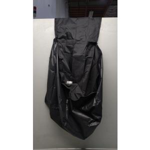 BLACK ZIPPER BAG (25"x 20'')