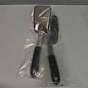 Unicook 2 Pack Flexible Silicone Spatula, Turner, 600F Heat Resistant, Ideal for Flipping Eggs, Burgers, Crepes and More, Black