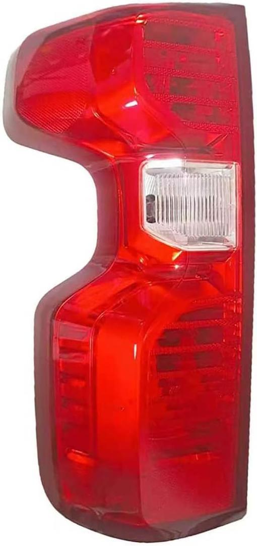 Tail Light Assembly Compatible with 2019 2020 2021 2022 2023 2024 Chevy Silverado 1500 2500HD 3500HD Halogen Type Left Driver Side