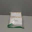 2 Pieces Cambered Wooden Necklace Display Stand with Soft Mat Necklace Holder Jewelry Display for Vendors Home Boutique Countertop Pendant Chain Chokers Organizer Pendant (White,PU Leather)