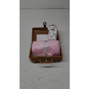 Baby Shower Gifts, Baby Girl Gifts Basket, Unique Baby Gift Essential Stuff Set  Baby Lovey Blanket New Born Bibs Socks Wooden Rattle & Greeting Card, Newborn Baby Gift Set (Fox, Pink) Baby Shower Gifts, Baby Girl Gifts Basket, Unique Baby Gift Essential Stuff Set  Baby Lovey Blanket New Born Bibs Socks Wooden Rattle & Greeting Card, Newborn Baby Gift Set (Fox, Pink)