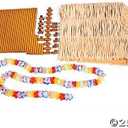 Fun Express Tabletop Tiki Hut Bar Stand - Premium Luau Party Decorations & Hawaiian Centerpiece | Tropical Beach Party Decor for Indoor & Outdoor Events | Professional-Grade Bamboo Design
