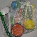Baggy Rack For Ziploc Bag Holder, Food Prep & Freezer Bag Holders, 6 Pack/6 Color