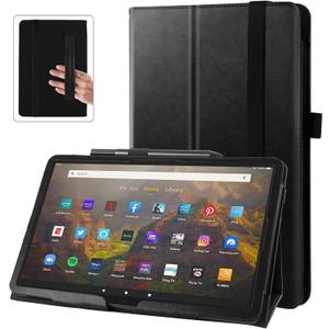 Case for Amazon Kindle Fire Max 11 Tablet 13th Generation 11 inches 2023 Cover with Pen Holder, Slim Folding Stand Cover PU Leather Case for Fire Max 11 with Auto Wake/Sleep, Hand Strap