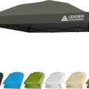 Leader Accessories Replacement Canopy Top Cover for 10’ X 10’ Straight Leg Pop Up Canopy Tent, Canopy Top Cover Only (Grey, 210D)