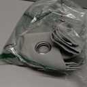 NICETOWN Sage Green Blackout Curtains 63 inch Length for Kitchen, Grommet Energy Saving Thermal Window Treatments Light Blocking Drapes for Bedroom, 2 Panels, W46 x L63