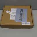 Amazon Basics Lightweight Wrinkle-Resistant Microfiber 3 Piece Duvet Cover Set with Zipper Closure, Full/Queen, Bright White