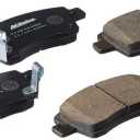 ACDelco Silver Ceramic Rear Disc Brake Pad Set with Clips