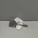 Rain Shower Head,High Pressure Stainless Steel Rainfall Shower Head,Waterfall Bathroom Square Showerhead,Adjustbale Shower Head with Anti-Clogging Silicone Nozzles,Single Function,8 inch