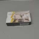 Amerdeco 10 Pack Matte Black Kitchen Cabinet Knobs Cabinet Hardware Single Hole Cabinet Pulls Dresser Knobs Square Drawer Knobs and Pulls for Bathroom Cabinets ZH0002