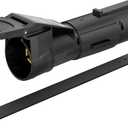 CURT 51180 Echo Mobile Electric Trailer Brake Controller with Bluetooth Enabled Smartphone Connection, Proportional