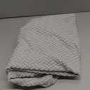 Yoovat Couch Cushion Covers for Sofa Couch Covers Wear-Resistant Universal Sofa Cover Washable Stretch for Sectional Slipcovers (Texture-Light Gray,Back Cover L)