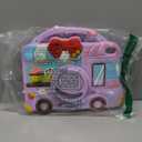 for iPad 10th Generation Case 10.9 inch 2022 for iPad A16 11th Generation Case 2025 Purple with 3D Dessert Ice-Cream Cart Design Shoulder Strap 360 & 180 Degree Kickstand Shockproof Protective Cover