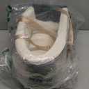 Dog Car Seat for Small Dogs Adjustable Portable Center Console Dog Car Seat Removable Cat Booster Cars Seats - Safety Belt with Cushion Anti-Collapse for Puppy Kitten Up to 15 Lb