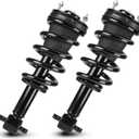 Front Complete Strut Assembly Shock Absorber Fit for Chevrolet Silverado 1500 2007-2013, for GMC Sierra 1500 2007-2013, 139105 with Coil Spring, 2PCS