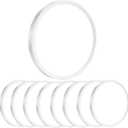 8Pack 12 Inch 3200LM Flush Mount LED Ceiling Lights,White 28W Slim Ceiling Light Fixture Round Day White 6000K Thin Round Flat Ceiling Light 120V Surface LED Ceiling Light 300W Equivalent