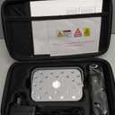 EMR-TEK Firefly Portable Red Light Therapy for Face & Body | Blend of Red (630nm 670nm) & Near-Infrared (830nm) Light | First-Ever Cordless COB Red Light Device | Flicker-Free, Travel Case Included