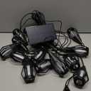 Flacchi Solar Flame String Lights - 42ft 15 LED Lights Outdoor Solar String Lights for Garden Patio Halloween Decoration (Purple, 42ft)