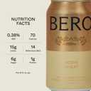 BERO Noon Wheat Non-Alcoholic Beer, 6-Pack Wheat-Style Craft Brew, Light Ale NA Beer by Tom Holland, Fruity & Crisp with Orange-Lime Twist, Alcohol Alternative Beverage for Any Occasion (EXP 03/30/26)