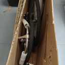 Schwinn Shuffle or Shuffle Deluxe Adult Kick Scooter, 26 Inch Front Wheel & 20 Inch Rear Wheel, Smooth Ride, Durable Steel Frame, Fenders, Front & Rear Linear Pull Brakes, Two Wheel Scooter for Adults (White)