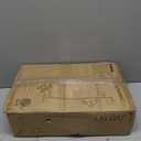 Tree Floor Lamp for Living Room, Industrial 3-Light Standing Lamp with 3 LED Bulbs, Adjustable Rotation Heads, Standing Tall Pole Lamp Farmhouse Rustic Reading Lamps for Bedroom Office (White Gold)