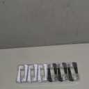 12 Pcs iO Replacement Heads Compatible with Oral B iO 2 3 4 5 6 7 8 9 10 Deep Clean Series Electric Toothbrush, Brush Head Compatible with iO with Medium Bristles (Black/White)