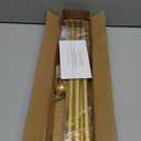 Curtain Rods for windows 28-78 inch, 5/8 inch Decorative Gold Splicing Heavy Duty Metal Curtain Rod set with Brackets