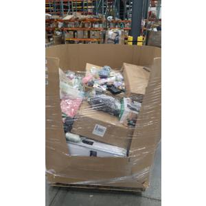 pallet of salvage items