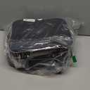 Nail Polish Organizer Holds 80 Bottles (15ml/0.5 fl.oz)& Nail Lamp, PU Leather Nail Organizers and Storage Bag with Shoulder Strap, Portable Nail Supplies Kit Organizer Carrying Case (Black)