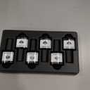 modelones Gel Nail Polish Set, 6 ColorsSparkle Dark Green Red Silver Champagne Rose Gold Glitter Gel Polish Kit New Year Soak Off Nail Art Manicure Salon DIY Home Gift