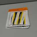 UpUGo 6 Pair Flat Shoe laces, 5/16" Wide Shoelaces for Athletic Running Sneakers Shoes Boot Strings