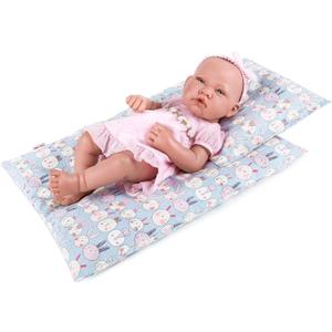 18 Inch Doll Bedding 2 Pc. Set - Reversible Print Doll Bedding Accessories with Comforter and Pillow - Fits American Girl Dolls and Other 18 Inch Dolls Holiday