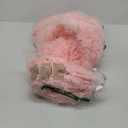HAIHUA Fluffy Pink Comforter Cover Queen Set，Faux Fur Pink Bedding Sets Queen 3 Pieces(1 Plush Duvet Cover +2 Shaggy Pillowcases) Fuzzy Pink Bed Set, (Pink, Queen)