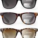 3 Pack Bifocal Reading Sunglasses for Women, UV400 Sun Readers Glasses Spring Hinge Outdoor Sunglasses (Mix Color)